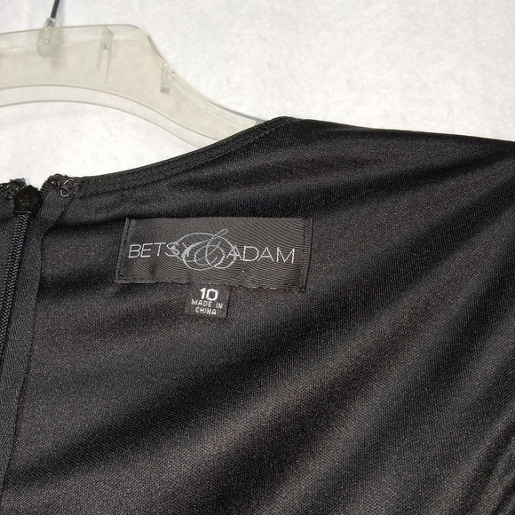 Betsy & Adam Women's Sheer Lined Dress Size 10 - Picture 7 of 7